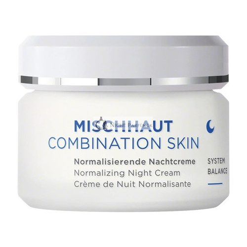 Annemarie Borlind Normalisierende Nachtcreme für Mischhaut, Vegetarisch, 50ml