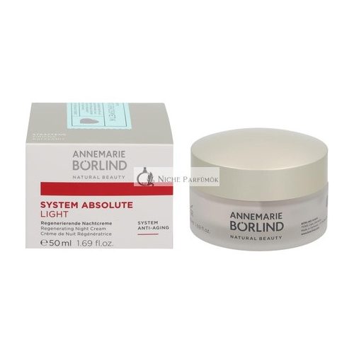 Annemarie Borlind System Absolute Regenerierende Nachtcreme Leicht, 50ml