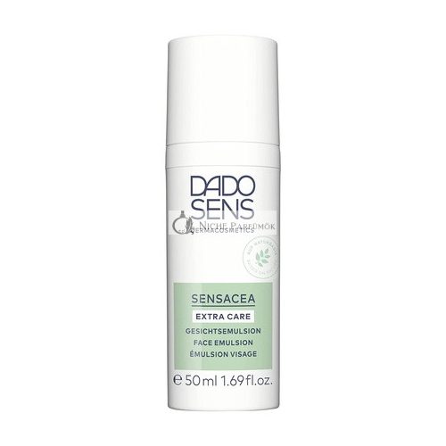 DADO SENS SENSACEA Extra Care Arctápláló Emulzió 50ml - Nyugtatja és Hidratálja a Hiperszenzitív Arcbőrt