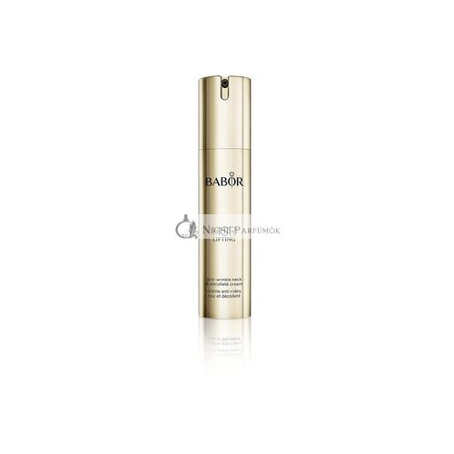 BABOR HSR LIFTING Hals- und Décolleté-Creme Anti-Aging-Creme mit Sheabutter und Panthenol, 50ml