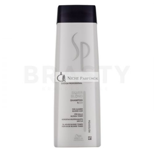 Wella Professionals SP Silver Blond Shampoo sampon platinaszőke és ősz hajra 250 ml