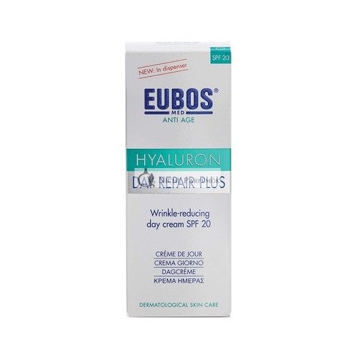 EUBOS Hyaluron Nappali Reparáló Krém SPF20, 50 ml