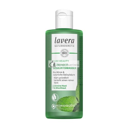 lavera PURE BEAUTY Klärendes Gesichtswasser für klare Haut, 200ml