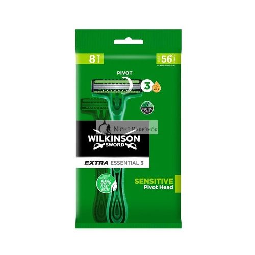 Wilkinson Essentials 3 Érzékeny Borotva - 8 Darab