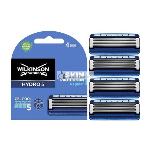 Wilkinson Sword Hydro 5 Bőr Védő Borotvapengék - 4 Darab