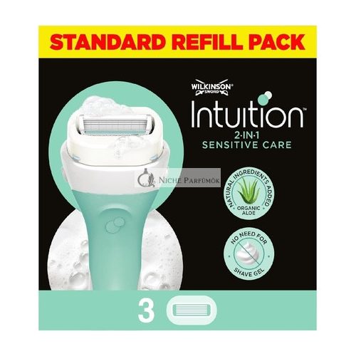 Wilkinson Sword Intuition Sensitive Care Für Frauen - 3 Stück Rasierklingen Nachfüllungen