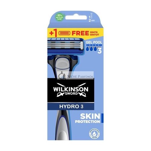 Wilkinson Hydro 3 Rasierer Hautschutz 1 + 1 1Stk