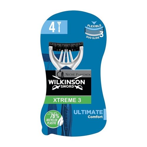 Wilkinson Sword Xtreme 3 Férfi Ultimate Comfort Aloe Verával eldobható borotvák 4 darab