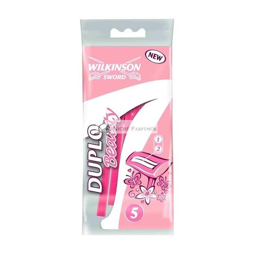 Duplo Beauty Eldobható Borotva Nőknek - 5 darabos