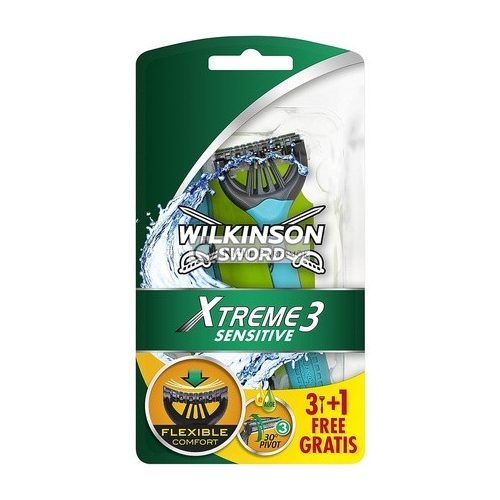 Wilkinson Sword Xtreme 3 Érzékeny Eldobható Borotva 4 Darab