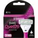 Wilkinson Sword Quattro für Frauen Sensitive 3 Rasierklingen