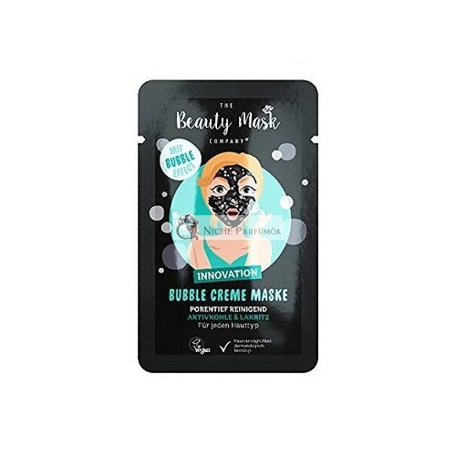 Aktivierte Kohle & Süßholz Creme Blasenmaske, 1 Sachet