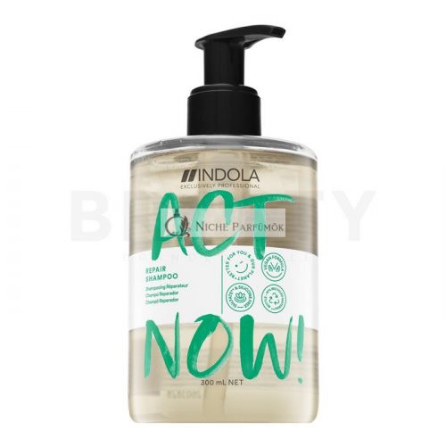 Indola Act Now! Repair Shampoo tápláló sampon sérült hajra 300 ml