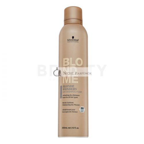 Schwarzkopf Professional BlondMe Blonde Wonders Dry Shampoo Foam száraz sampon szőke hajra 300 ml