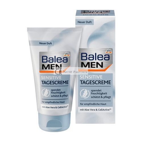 Balea Men Sensitive Tagescreme, 75ml