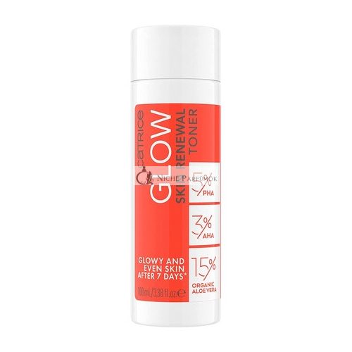 Catrice Glow Skin Renewal Toner Kombinált Bőrre, 100ml