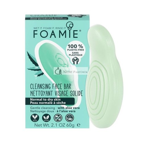 Foamie Tisztító Arcpak, Aloe Vera, 60g