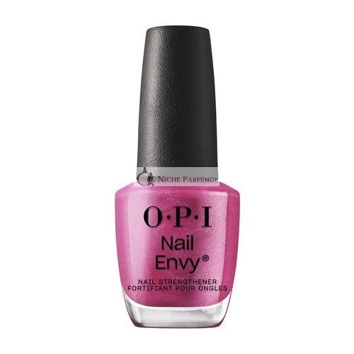 OPI Nail Envy Körömlakk Erősítő Kezelés Erős Természetes Körmökhez Vegan Javítás és Erősítés Sérült Körmöknek 15ml Powerful Pink