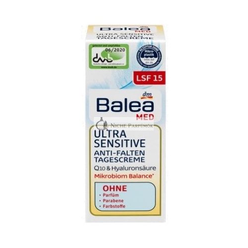 Balea Fortgeschrittener nährender Anti-Aging Tagescreme für empfindliche Haut - 50ml