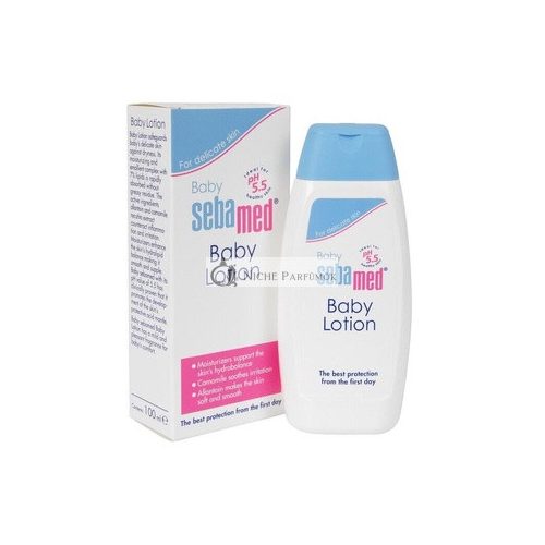 SebaMed Baby Lotion mit Kamille für empfindliche Haut, pH 5.5