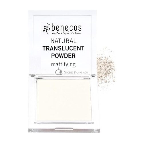 Benecos Translucent Mattifying Vegan Powder - Talkfreies Natürliches Kosmetik