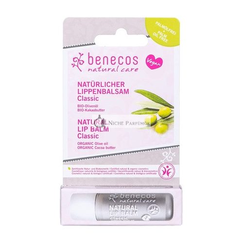 Benecos Klassischer Veganer Lippenbalsam