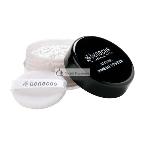 Benecos Natürlicher Mineralpuder Mattierend und Talkfreies Veganes Transparent, 30g