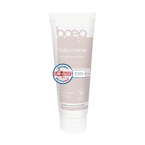 boep Babycreme Vegane Naturkosmetik Gesichtscreme für Babys und Kinder, Empfohlen von Hebammen mit Bio Ringelblume, Bio Sheabutter und Mandelöl, Entwickelt von einem Arzt und einer Mutter, 100ml