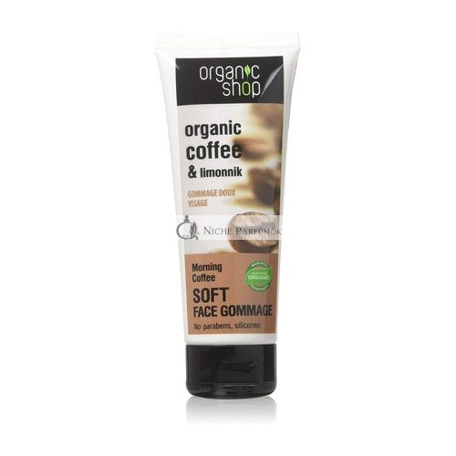 Organic Shop Sanftes Gesichtskaffee-Peeling 75ml