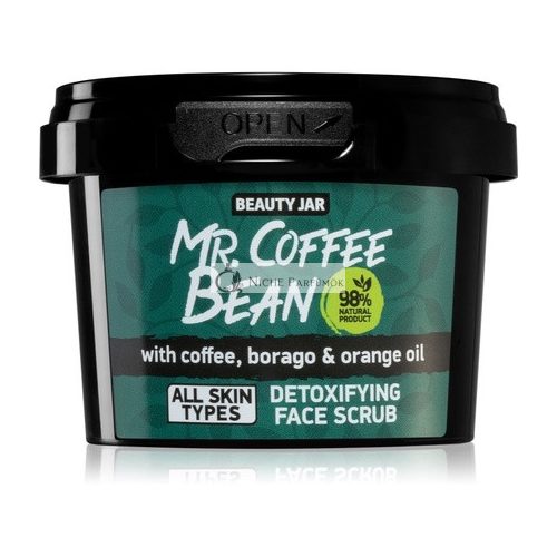 Beauty Jar Mr. Coffee Bean Arctisztító Radír - 50 g