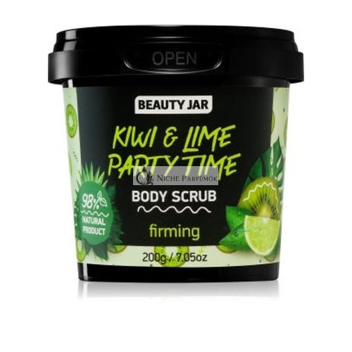 Beauty Jar Kiwi Lime Party Time - Testradír, 200 g