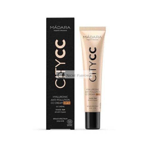 Tan City CC-Creme mit Hyaluronsäure und Anti-Verschmutzung SPF 15, 40ml