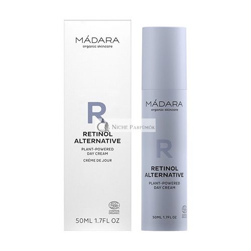 Mádara Retinol alternatíva növényi alapú nappali krém, 50 ml