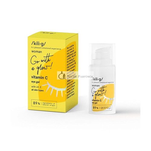 KILIG Vitamin C Augen-Gel mit Vitamin E, 15ml