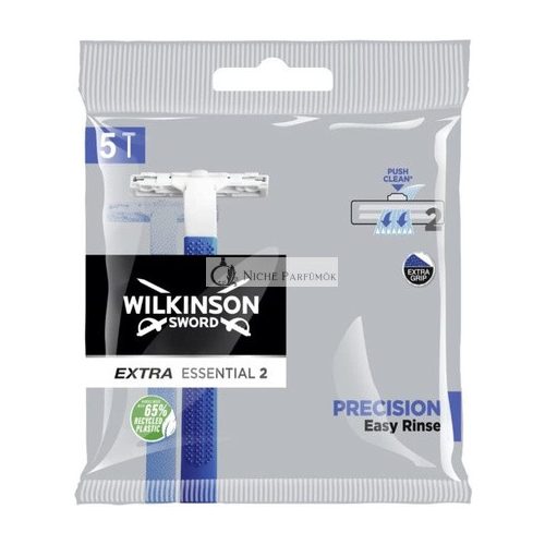 Wilkinson Sword Extra 2 Einweg-Rasierklingen - Packung mit 5