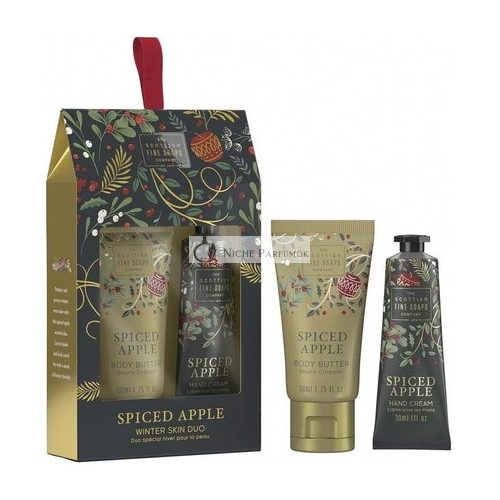 Scottish Fine Soaps Würziger Apfel Winter Hautpflege Duo, 30ml, 50ml