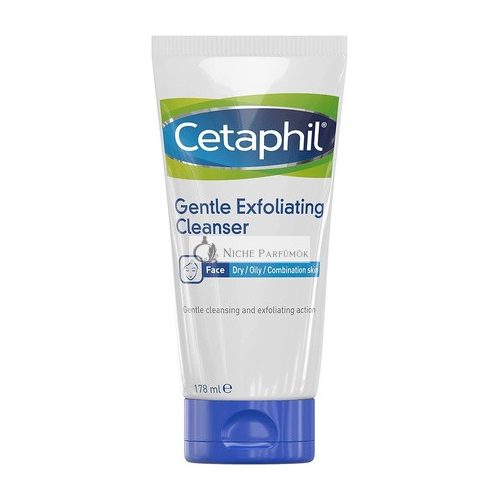 Cetaphil Kímélő Hámlasztó Tisztító Arctisztító Érzékeny Bőrre, 178ml