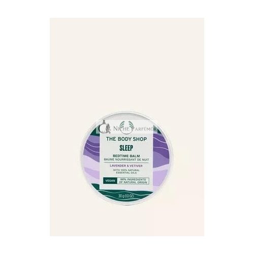 The Body Shop Sleep Ágybalzsam, 30 g, Levendula és Vetiver