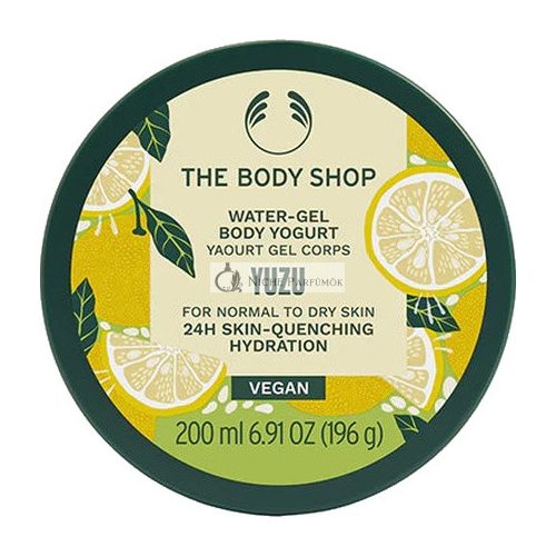 The Body Shop Yuzu Wasser-Gel Körperjoghurt für normale bis trockene Haut, 200 ml