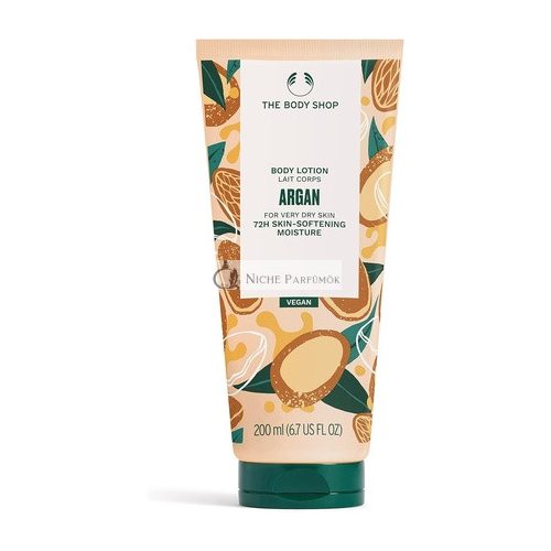 The Body Shop Argan Körperlotion für Sehr Trockene Haut, 200ml