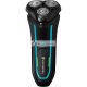 Remington R6 Aqua Wet & Dry Herren Elektrorasierer 100% Wasserdicht, Ausziehbarer Trimmer, 60 Minuten Nutzung, 90 Minuten Ladezeit, 5 Minuten Schnellladung, Kabelloses USB-Laden, Reisetasche, R6000