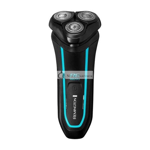 Remington R6 Aqua Herren Elektrorasierer 100% Wasserdicht mit Ausklappbarem Detail- und Langhaarschneider, 60 Minuten Lithiumbatterie, USB-Ladung - R6000