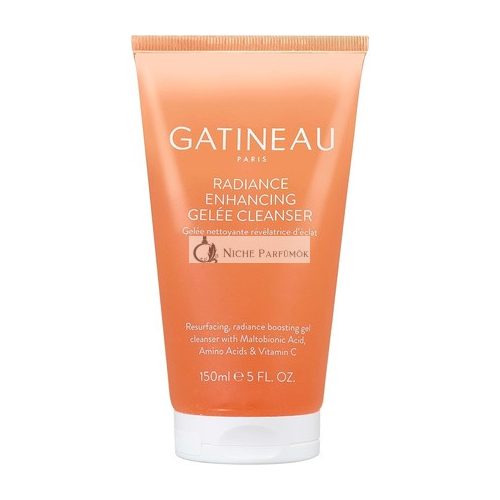 Gatineau Radiance Enhancing Gelee Tisztító 150ml, Napi Gél Arctisztító, Finoman Hámlasztó C-vitaminnal