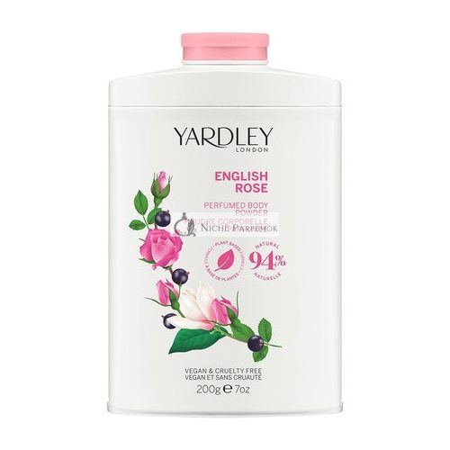 Yardley London English Rose Parfümierte Körperpuder 200g