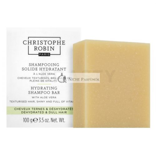 Christophe Robin Hydrating Shampoo Bar szilárd sampon tápláló hatással 100 g