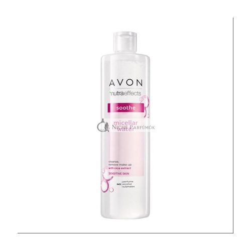 Avon Nutra Effects Micellás Arctisztító Víz 400ml Vitamin E és Shea Vaj