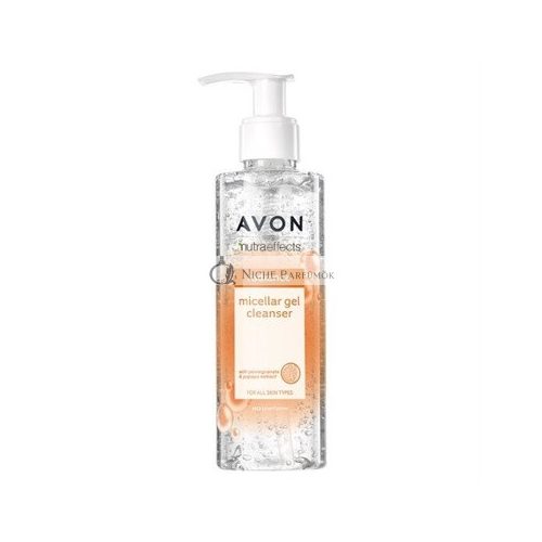 Avon Nutraeffect Micellás Tisztító Bőr Gél Világosító Hatással - 195 ml