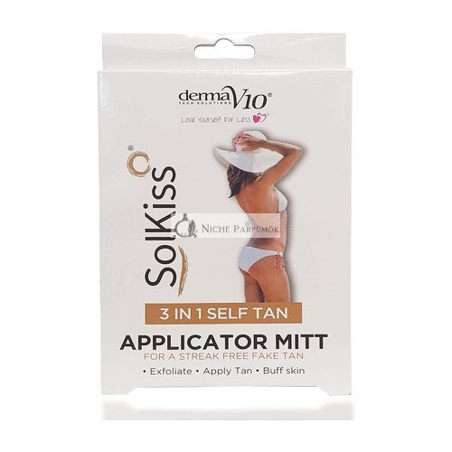 Derma V10 Solkiss 3-in-1 Öntapadó Kesztyű