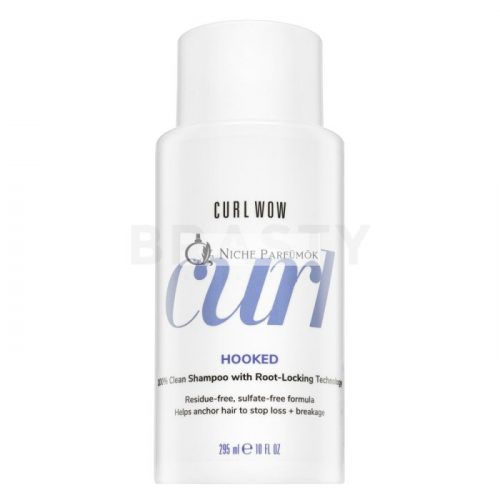 Color Wow Curl Hooked 100% Clean Shampoo szulfátmentes sampon hullámos és göndör hajra 295 ml