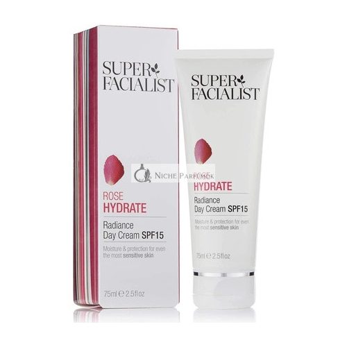 Super Facialist Hagebutte Hydratisierende Strahlende Tagescreme SPF15, 75ml